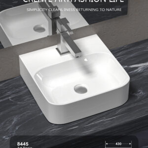 Chậu sứ Lavabo cao cấp L'ALPINA LAL-8445W
