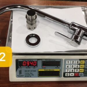 Vòi rửa bát inox cứng xoay LAL-VN12