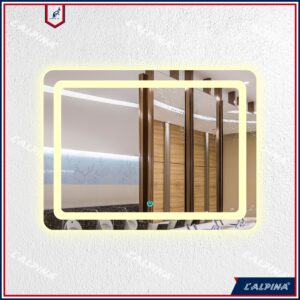 Gương Led 3 màu, nút cảm ứng, treo ngang 50*70 LAL-GUONGDIEN17